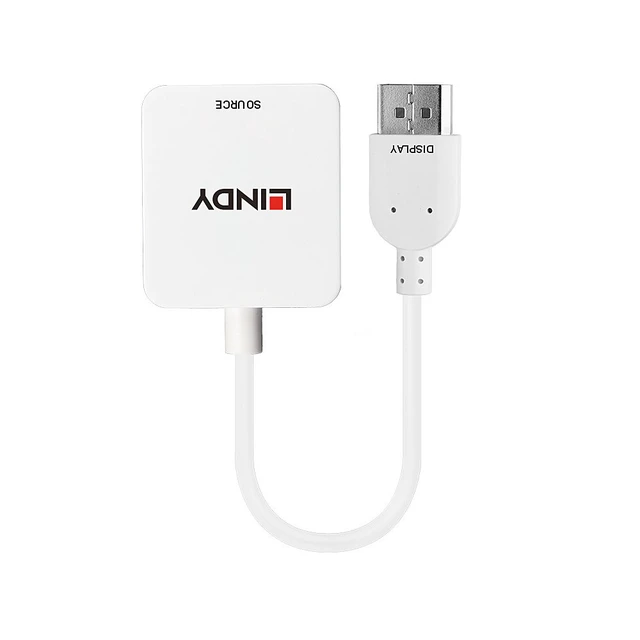 Alt view image 5 of 7 - Lindy Converter HDMI to DisplayPort 4K 3840x2160 - 38146