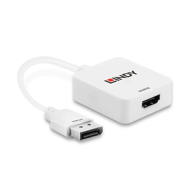 Alt view image 6 of 7 - Lindy Converter HDMI to DisplayPort 4K 3840x2160 - 38146