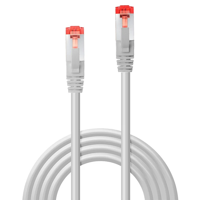 Alt view image 4 of 5 - Lindy 1m Cat.6 S/FTP Cable, Grey 47702