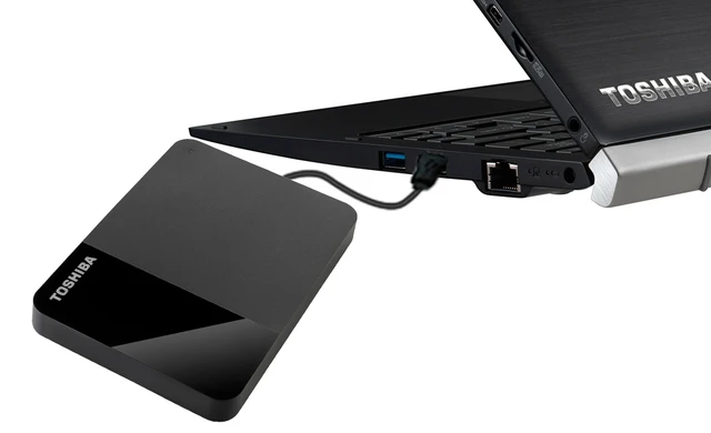 Alt view image 4 of 5 - Toshiba Canvio Ready external hard drive 2 TB 2.5" Micro-USB B 3.2 Gen 1 (3.1 Gen 1) Black