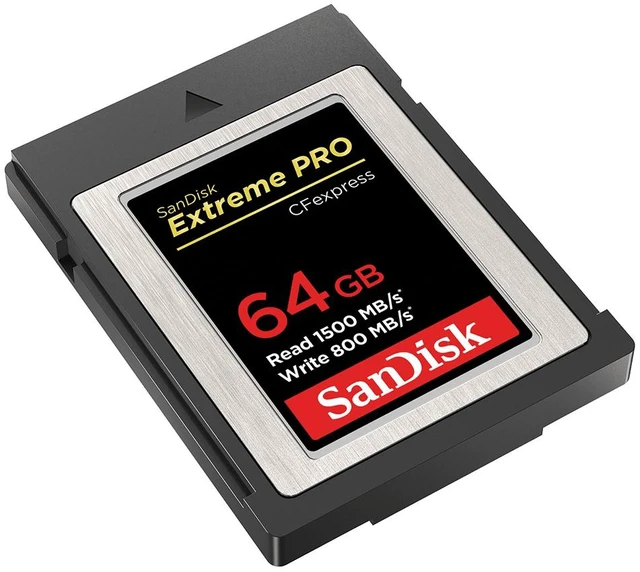 Alt view image 10 of 11 - SanDisk 64GB Extreme PRO CFexpress Card Type B - SDCFE-064G-GN4NN