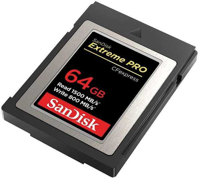 Alt view image 11 of 11 - SanDisk 64GB Extreme PRO CFexpress Card Type B - SDCFE-064G-GN4NN