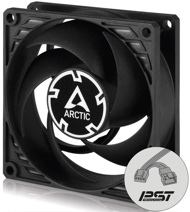 Main image of ARCTIC P8 Silent - Pressure-optimised Extra Quiet 80 mm Fan