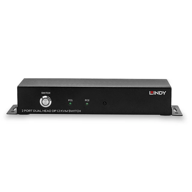 Alt view image 4 of 5 - Lindy 2 Port Dual Head DisplayPort 1.2 KVM Switch