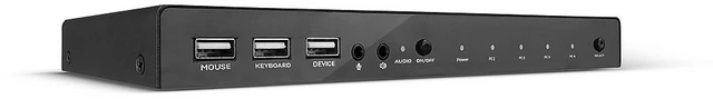 Main image of Lindy KVM Switch HDMI 18G, USB 2.0 & Audio, 4 Port