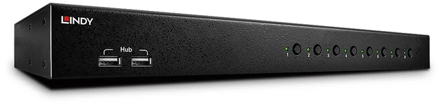Main image of Lindy 8 Port DVI-I Single Link KVM Switch Pro