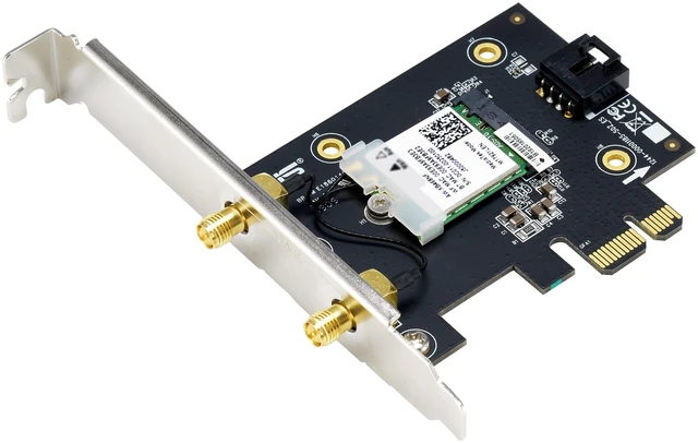 Alt view image 3 of 5 - ASUS PCE-AX1800 BT5.2 Internal WLAN / Bluetooth 1775 Mbit/s