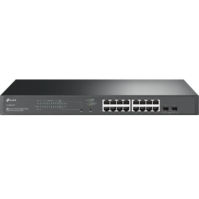 Alt view image 2 of 2 - TP-Link JetStream TL-SG2218P V1.60 - switch - 18 ports - smart - rack-mountable