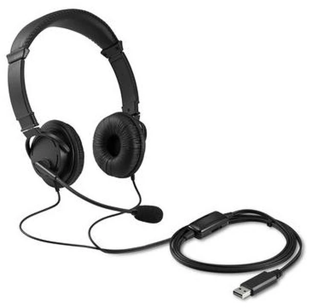 Alt view image 16 of 19 - kensington hi-fi usb headphones with mic & volume control button (k33065ww)