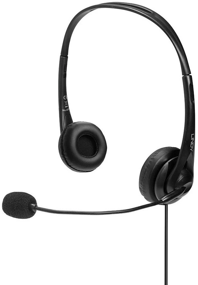 Main image of Lindy USB Stereo Headset with microphone