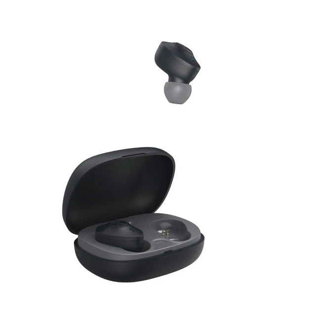 Alt view image 2 of 2 - Hama Freedom Buddy Headset True Wireless Stereo (TWS) In-ear Calls/Music Bluetooth Black, Grey