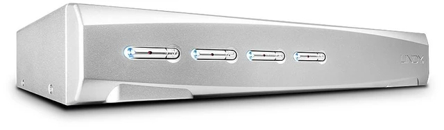 Main image of Lindy 4 Port DVI-I Single Link KVM Switch Pro