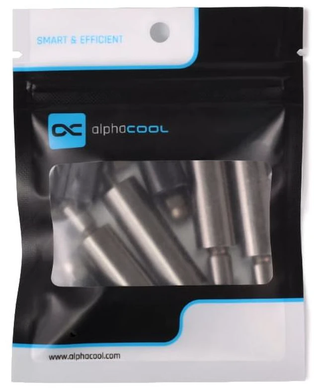Alt view image 14 of 14 - Alphacool Core Push Mounting 50mm M3/M4/UNC 6-32 Set 4x (15726)