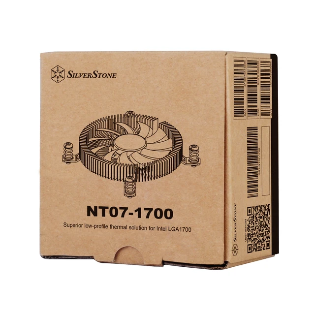 Alt view image 5 of 5 - Silverstone NT07-1700 Processor Air cooler 8 cm Black 1 pc(s)