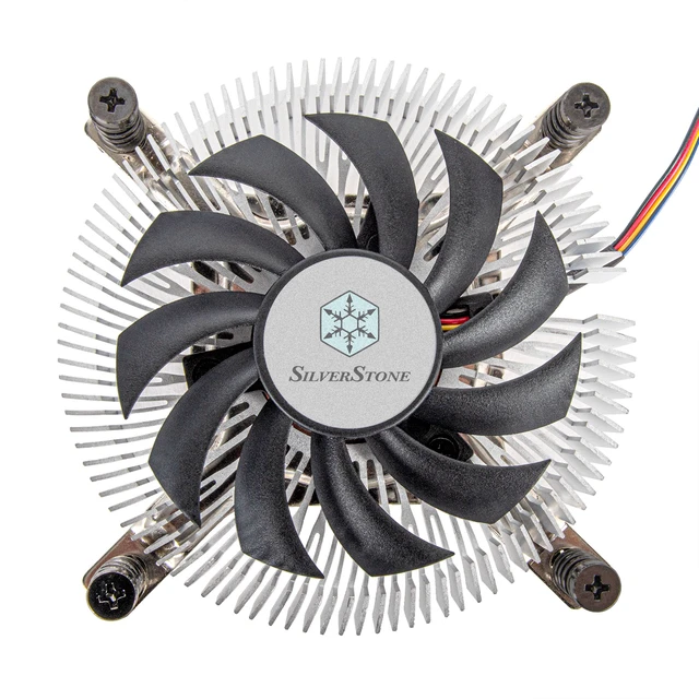 Alt view image 3 of 5 - Silverstone NT07-1700 Processor Air cooler 8 cm Black 1 pc(s)