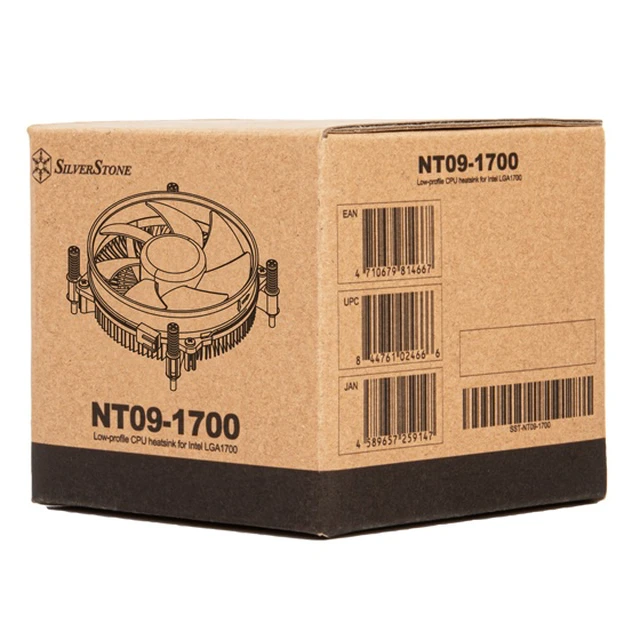 Alt view image 5 of 5 - Silverstone NT09-1700 Processor Air cooler 9.2 cm Black 1 pc(s)