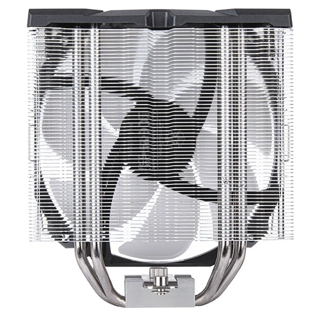 Alt view image 4 of 5 - Silverstone SST-ARV140-ARGB computer cooling system Processor Air cooler 14 cm Black, Grey 1 pc(s)