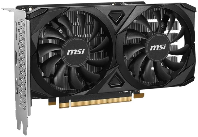 Alt view image 6 of 8 - MSI VENTUS GeForce RTX 3050 2X E 6G OC NVIDIA 6 GB GDDR6 - V812-055R