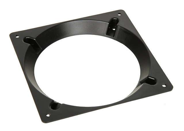 Alt view image 5 of 5 - Bitspower Fan Adapter 140MM To 120MM, Black