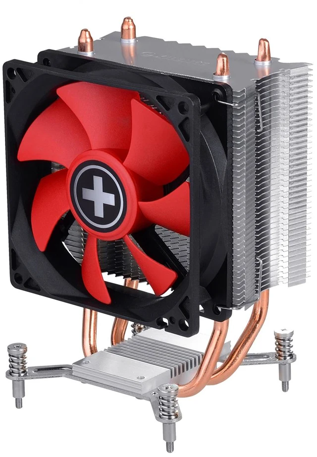 Main image of Xilence I402 Processor Cooler 9.2 cm Black, Red, Silver