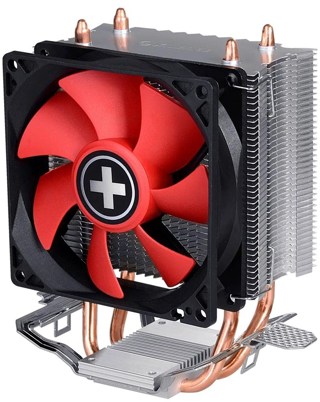 Main image of Xilence A402 Processor Cooler 9.2 cm Black, Red, Silver