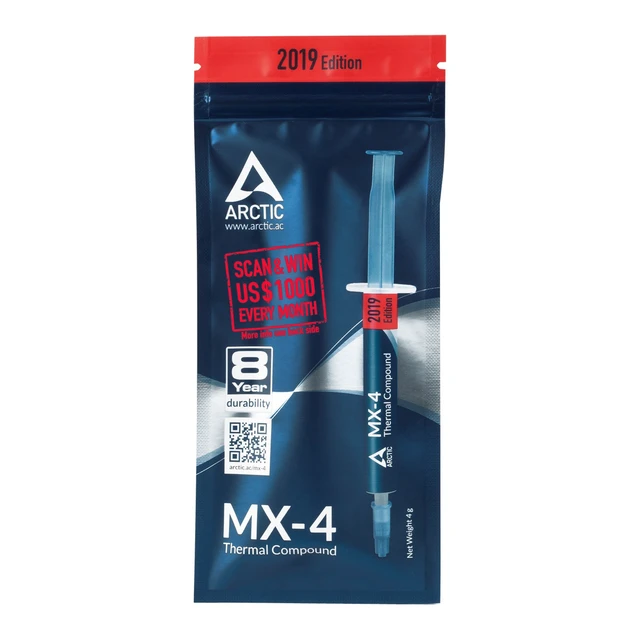 Alt view image 2 of 3 - ARCTIC MX-4 (4 g) Edition 2019 u2013 High Performance Thermal Paste