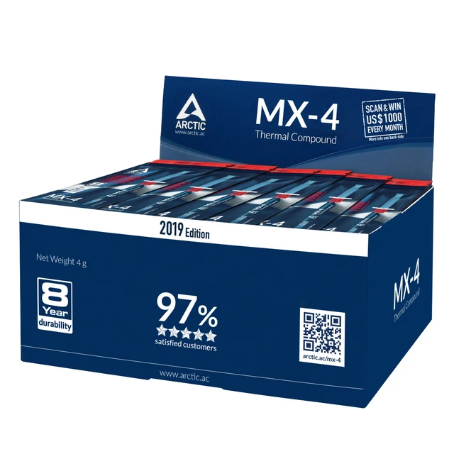 Alt view image 3 of 3 - ARCTIC MX-4 (4 g) Edition 2019 u2013 High Performance Thermal Paste