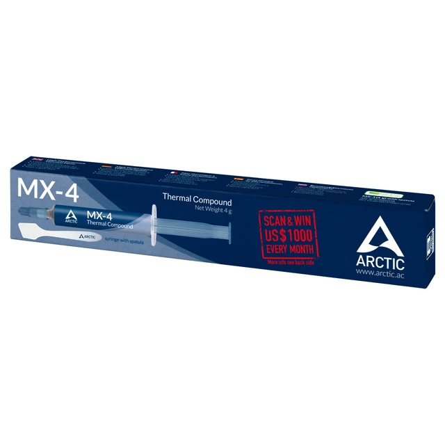 Alt view image 3 of 3 - ARCTIC MX-4 Highest Performance Thermal Compound