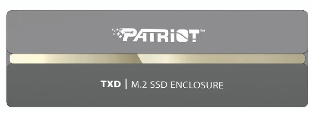 Main image of Patriot Memory TXD PCIe M.2 2280 USB 3.2 Gen2 SSD ENCLOSURE Silver