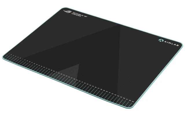 Alt view image 2 of 4 - ASUS ROG Hone Ace Aim Lab Edition Gaming mouse pad Black