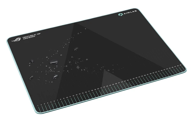 Alt view image 3 of 4 - ASUS ROG Hone Ace Aim Lab Edition Gaming mouse pad Black
