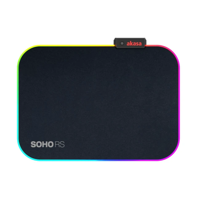 Alt view image 2 of 5 - Akasa SOHO R Gaming mouse pad Black