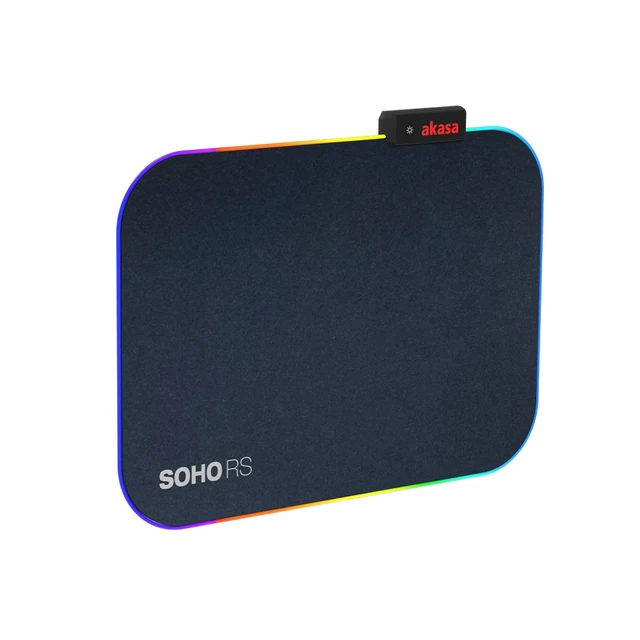 Alt view image 3 of 5 - Akasa SOHO R Gaming mouse pad Black