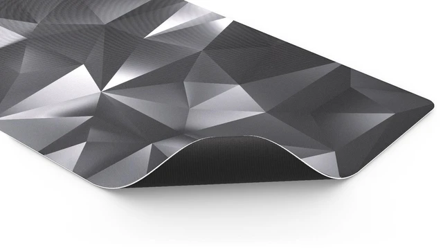 Alt view image 4 of 5 - ENDORFY Crystal Black XL Gaming mouse pad Black, Grey, White