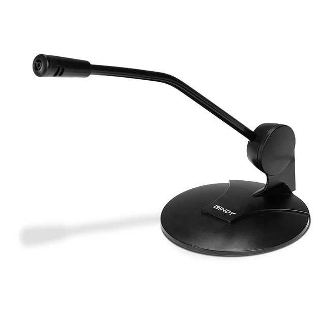 Alt view image 3 of 4 - Lindy 3.5mm Audio Desktop Microphone - 20440