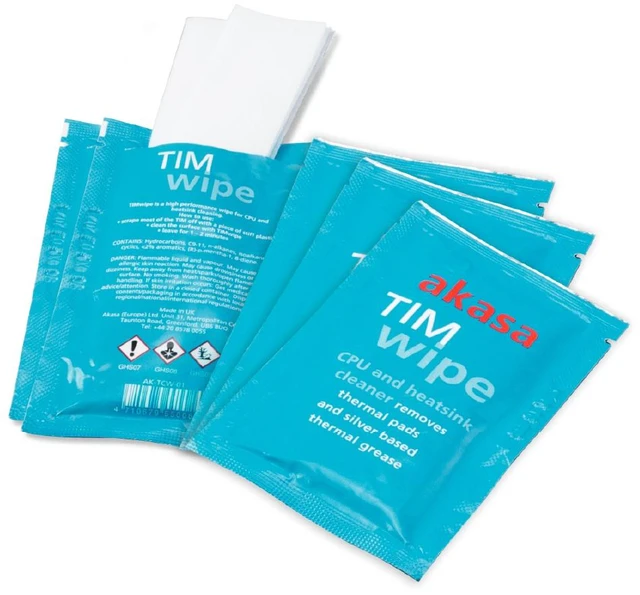 Alt view image 3 of 5 - Akasa TIM Wipes