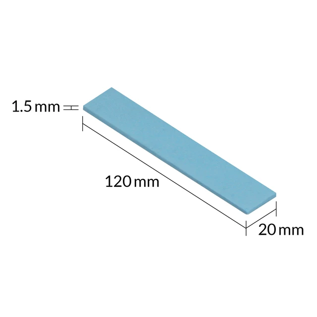 Alt view image 4 of 5 - ARCTIC TP-3 Premium Performance Thermal Pad 120 x 20 mm, 1.5 mm