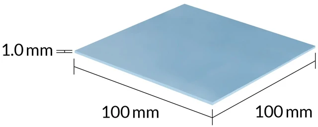 Alt view image 3 of 5 - ARCTIC TP-3 Premium Performance Thermal Pad 100 x 100 mm, 1 mm