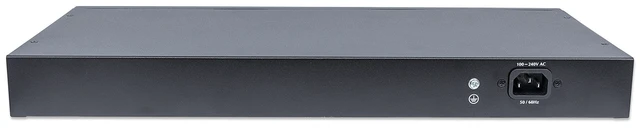 Alt view image 10 of 11 - Intellinet 16-Port Gigabit Ethernet PoE+ Web-Managed Switch with 2 SFP Ports | IEEE 802.3at/af Power over Ethernet (PoE+/PoE) Compliant, 220 W, Self-Healing Network, Endspan, 19" Rackmount