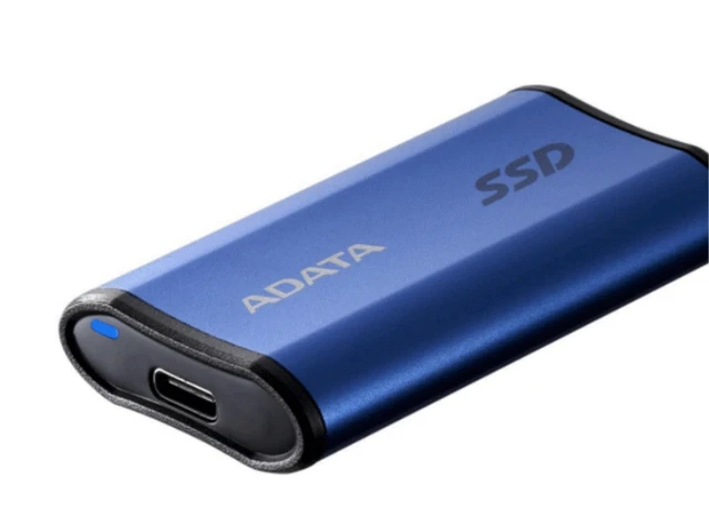 Alt view image 5 of 5 - ADATA SE880 500GB External SSD | Portable Ultra Fast Solid State Drive Compatible with PS5 XBOX | Blue