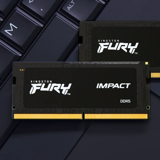 Alt view image 4 of 5 - Kingston Technology FURY 32GB 6000MT/s DDR5 CL38 SODIMM (Kit of 2) Impact XMP