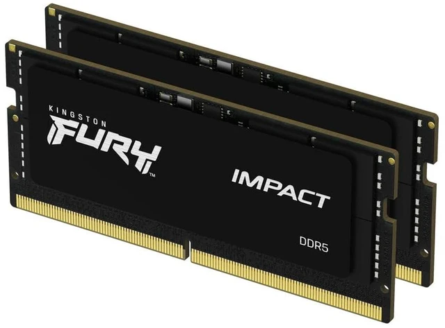 Main image of Kingston Technology FURY 32GB 6400MT/s DDR5 CL38 SODIMM (Kit of 2) Impact XMP