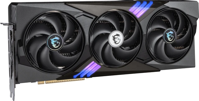 Alt view image 4 of 5 - MSI GAMING GEFORCE RTX 5080 16G TRIO OC graphics card NVIDIA 16 GB GDDR7