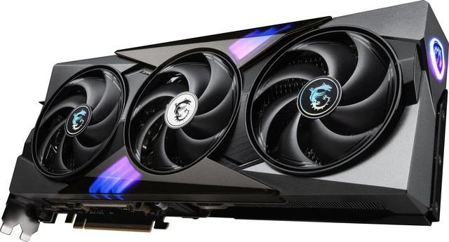 Alt view image 3 of 5 - MSI GAMING GEFORCE RTX 5080 16G TRIO OC graphics card NVIDIA 16 GB GDDR7