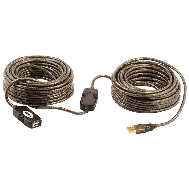 Alt view image 4 of 4 - Lindy 20m USB 2.0 Active Extension - 42631
