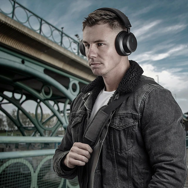 Alt view image 4 of 4 - Lindy LH900XW Headset Wired & Wireless Head-band Calls/Music USB Type-C Bluetooth Black