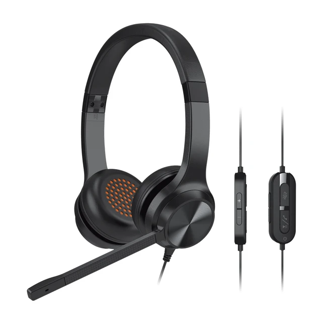 Alt view image 3 of 4 - Creative Labs Chat USB Headset Wired Head-band Office/Call center USB Type-C Black
