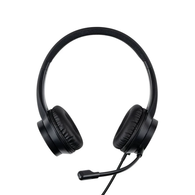 Alt view image 2 of 4 - Lindy USB-C Office Headset with USB A to C Adapter