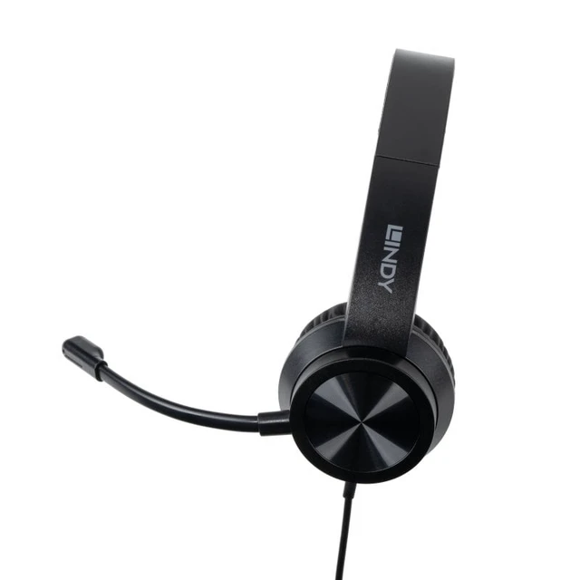 Alt view image 3 of 4 - Lindy USB-C Office Headset with USB A to C Adapter