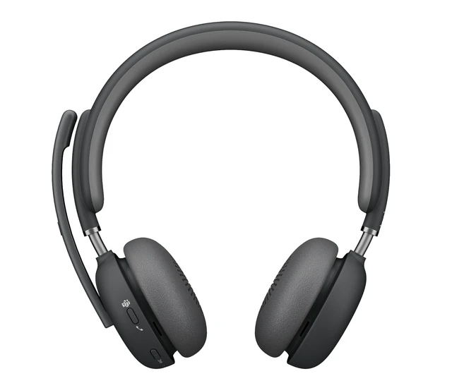 Alt view image 6 of 9 - Logitech Zone Wireless 2 - Headset - on-ear - Bluetooth - wireless - active noise cancelling - USB-C via Bluetooth adapt